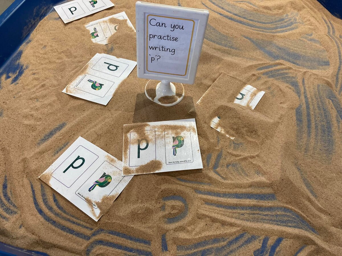 Nursery Phonics session Sinai Jewish Primary School